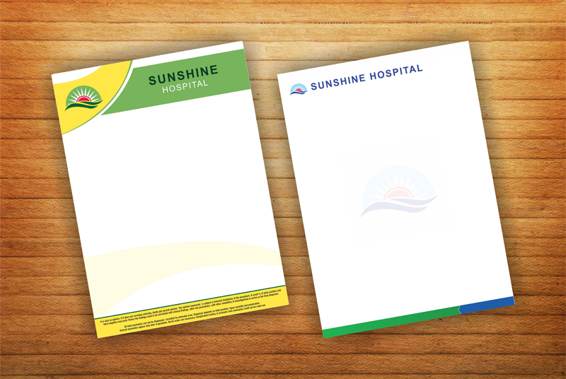 Report sheet & Letterhead